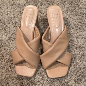 A New Day Women's Cream Mules